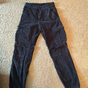 J Galt (Brandy) corduroy utility cargo pants